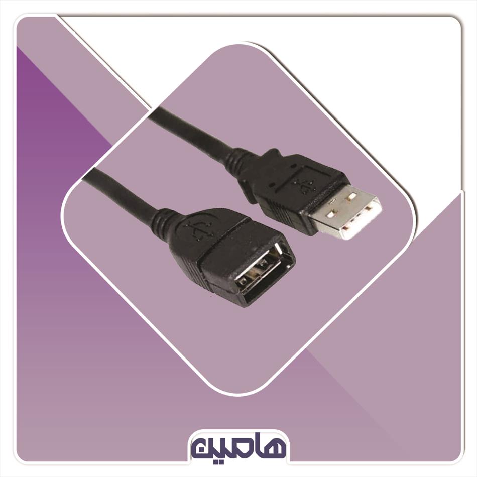 کابل افزایش طول usb 5 متری